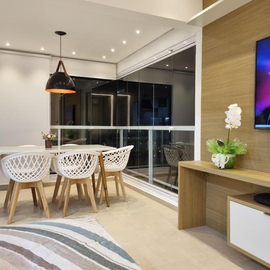 Apartamento Sol Dourado Vista Mar Guaruja Enseada Exteriör bild
